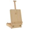 vidaXL Bordstaffli 27x43x68 cm massiv furu