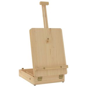 vidaXL Bordstaffli 27x43x68 cm massiv furu