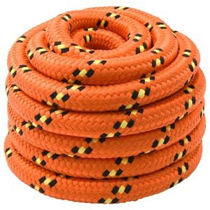 vidaXL B&aring;tsn&ouml;re 50 m 3 Orange PP