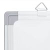 vidaXL Magnetisk whiteboard hopf&auml;llbar 200x60x1,7 cm aluminium