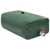 vidaXL Vattentank med kran vikbar 670 L PVC