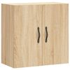 vidaXL V&auml;ggsk&aring;p sonoma-ek 60x31x60 cm konstruerat tr&auml;