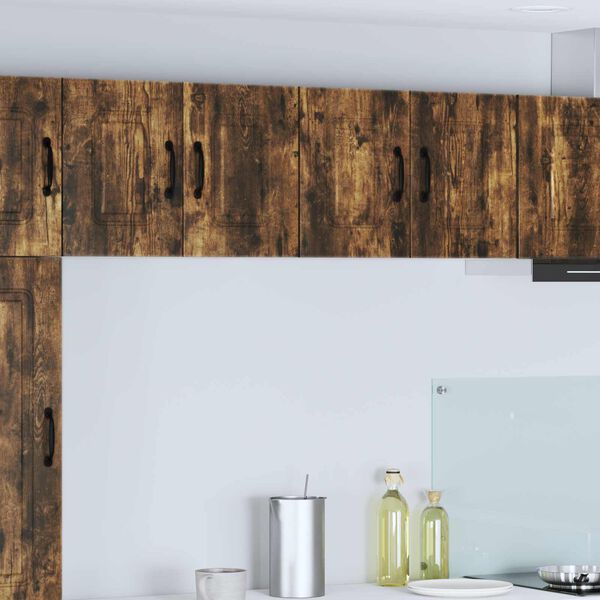 vidaXL K&ouml;kssk&aring;p Kalmar 2 pcs R&ouml;kt ek 60 x 31 x 40 cm Konstruerat tr&auml;