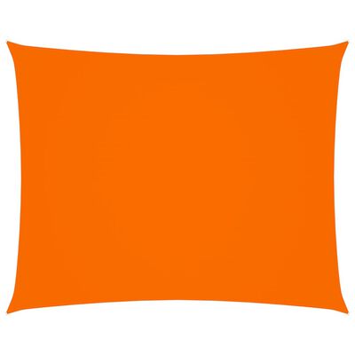 vidaXL Solsegel oxfordtyg rektangulärt 4x5 m orange