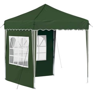 vidaXL Pop-up Partyt&auml;lt Gr&ouml;n 195 x 195 x 245 cm Oxford Tyg