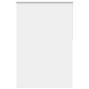 vidaXL Rullgardin m&ouml;rkl&auml;ggning vit 160x230 cm tyg bredd 156,6 cm