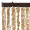 vidaXL Insektsdraperi beige 56x185 cm chenille