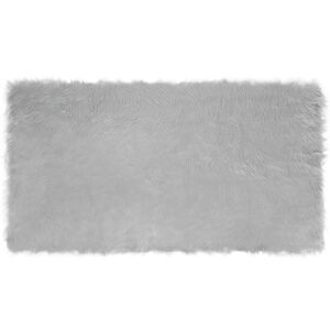 vidaXL Fuskf&auml;ll matta TAFALLA Gr&aring; 60 x 110 cm Polyester