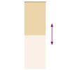 vidaXL Rullgardin m&ouml;rkl&auml;ggningsbar beige 65x210 cm tyg bredd 60,7 cm