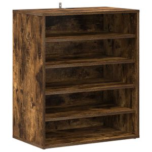 vidaXL Skost&auml;ll r&ouml;kf&auml;rgad ek 60x35x70 cm konstruerat tr&auml;