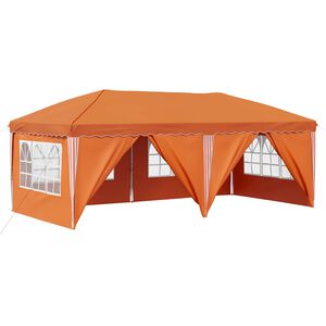vidaXL Pop-up Partyt&auml;lt 575 x 288 x 245 cm Orange