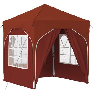 vidaXL Pop-up Partyt&auml;lt 192 x 192 x 245 cm Terracotta