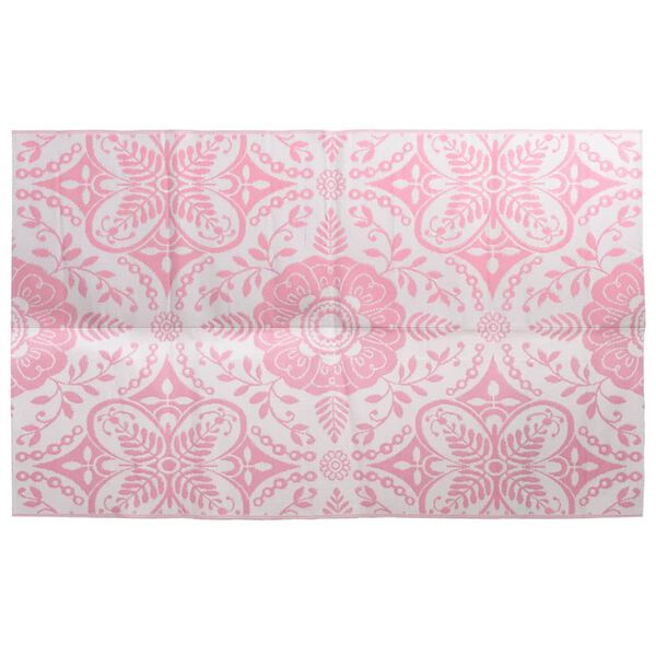 vidaXL Utomhusmatta ARAKIL rosa 160x230 cm PP