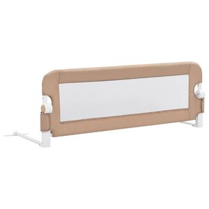 vidaXL S&auml;ngskena f&ouml;r barn taupe 120x42 cm polyester
