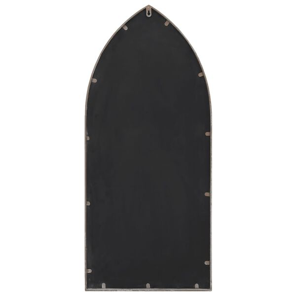 vidaXL Spegel sandfärgad 100x45 cm järn för inomhusbruk