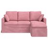 vidaXL Soffa Rosa