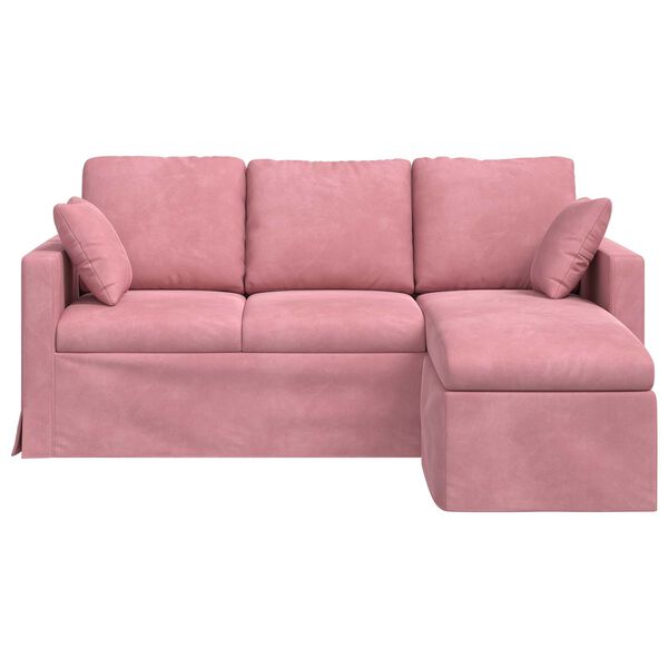 vidaXL Soffa Rosa