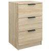 vidaXL S&auml;ngbord sonoma-ek 40x36x65 cm