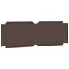 vidaXL Headboard Cushion "Zadar" Brown 160 cm Faux Leather