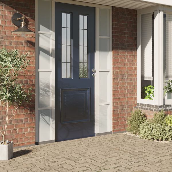 vidaXL F&ouml;nsterfilm Frostad Vit 90x500 cm PVC