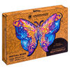 UNIDRAGON Pussel tr&auml; 700 bitar Intergalaxy Butterfly royal 60x44 cm