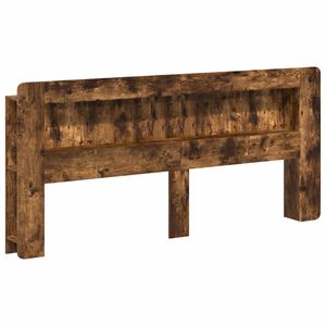 vidaXL S&auml;nggavelssk&aring;p R&ouml;kt Ek 215 x 18,5 x 100 cm Konstruerat tr&auml;