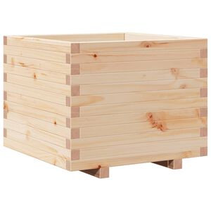 vidaXL Odlingsl&aring;da 60x60x49,5 cm massivt furutr&auml;