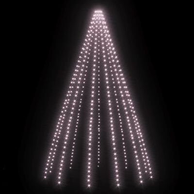 vidaXL Ljusnät för julgran 500 LED 500 cm