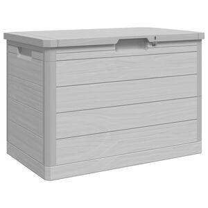 vidaXL Dynbox gr&aring; 77,5x44,5x53 cm polypropen