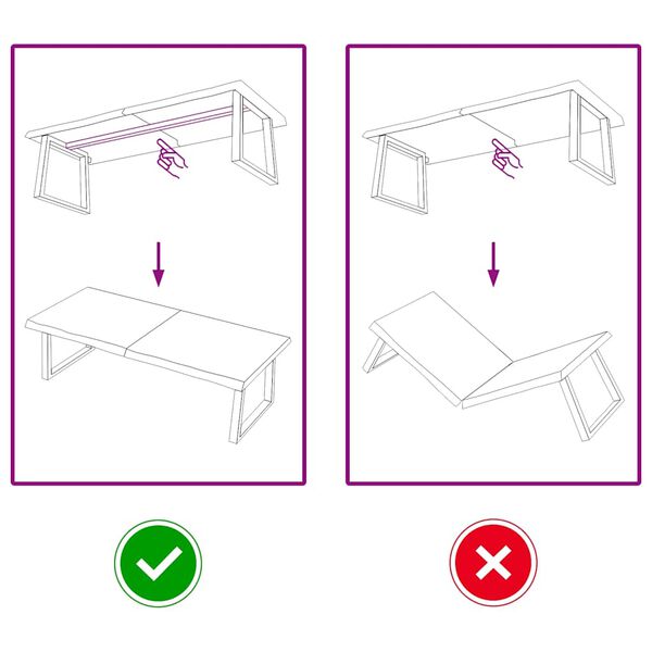 vidaXL Vägghylla ljusbrun 140x60x(2-4) cm behandlad massiv ek