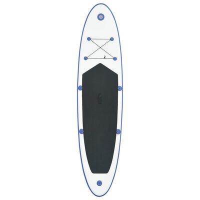 vidaXL SUP surfingbräda uppblåsbar blå och vit