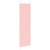 vidaXL Plisserad persienn rosa 65x200cm tyg bredd 64,4cm polyester