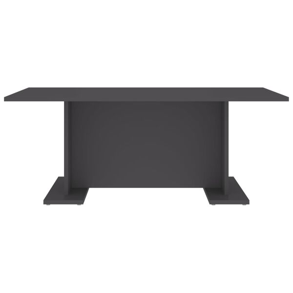 vidaXL Soffbord grå 103,5x60x40 cm konstruerat trä