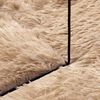 vidaXL Ryamatta med l&aring;ng lugg NAVARRA beige 240x240 cm polyester