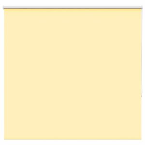 vidaXL Rullgardin m&ouml;rkl&auml;ggningsgul 145x175 cm tygbredd 141,6 cm