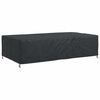 vidaXL M&ouml;bel&ouml;verdrag Enf&auml;rgad Svart 305 x 190 x 85 cm 420D
