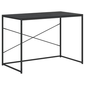 vidaXL Datorbord svart 110x60x70 cm sp&aring;nskiva