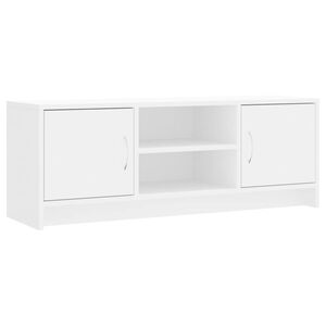 vidaXL Tv-b&auml;nk vit 102x30x37,5 cm konstruerat tr&auml;