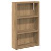 vidaXL Badrumsv&auml;ggsk&aring;p Artisan-ek 30 x 10 x 50 cm Konstruerat tr&auml;