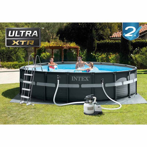 Intex Pool Ultra XTR 549x132 cm med sandfilterpump