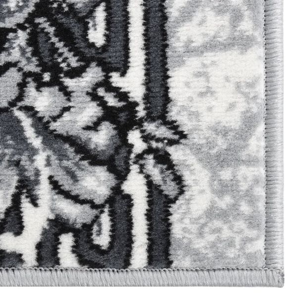 vidaXL G&aring;ngmatta gr&aring; BCF 80x400 cm