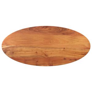 vidaXL Bordsskiva 90x40x3,8 cm oval massivt akaciatr&auml;