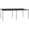 vidaXL Paviljong med inf&auml;llbart tak 600x300x233 cm antracit