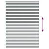 vidaXL Rullgardin zebra m&ouml;rkgr&aring; 165x200 cm tyg bredd 160,9cm polyester