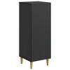 vidaXL Sideboard Svart 33 x 34,5 x 90 cm Konstruerat tr&auml;