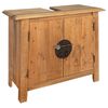 vidaXL Badrumsundersk&aring;p massiv furu 70x32x63 cm