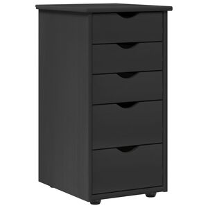 vidaXL Sk&aring;p 34 x 39 x 61,5 cm Massiv furu Gr&aring;