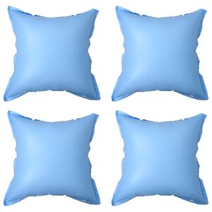 vidaXL Uppbl&aring;sbara vinterkuddar f&ouml;r poolskydd 4 st PVC