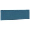 vidaXL Headboard Cushion "Hanko" Blue 160 cm Velvet