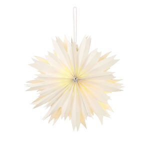 vidaXL Julbelysning RAAHE 10 LED-lampor Varmvit 45 x 17 x 45 cm